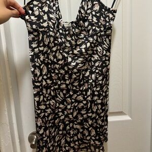 Free People Halter neck tie up dress